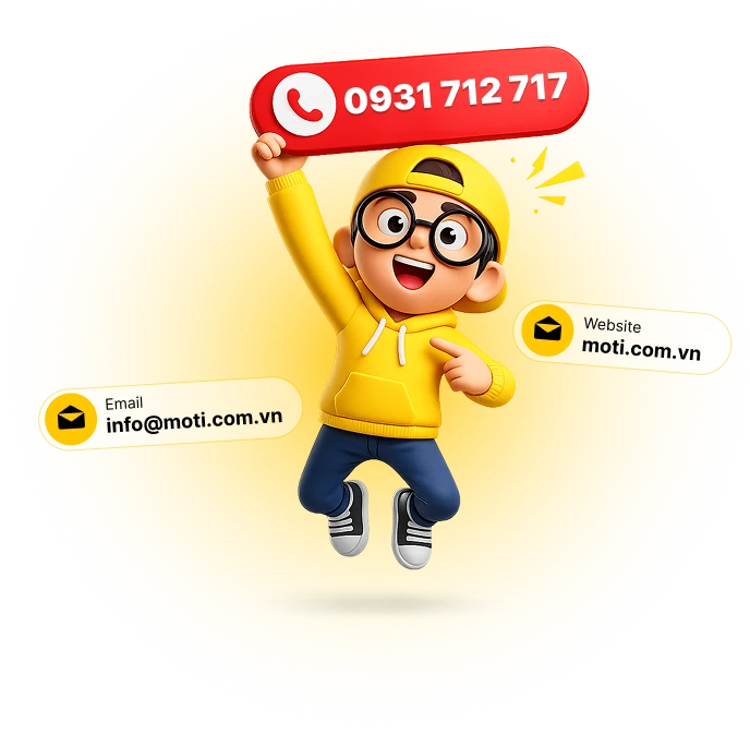 Hotline MOTI 0931 712 717, Email info@moti.com.vn