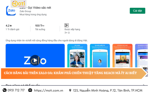 Cách đăng bài trên zalo oa: khám phá chiến thuật tăng reach mà ít ai biết