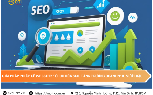 Giải pháp thiết kế website: Tối ưu hóa SEO, tăng trưởng doanh thu vượt bậc