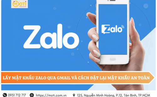 Lấy mật khẩu Zalo qua gmail và cách đặt lại mật khẩu an toàn