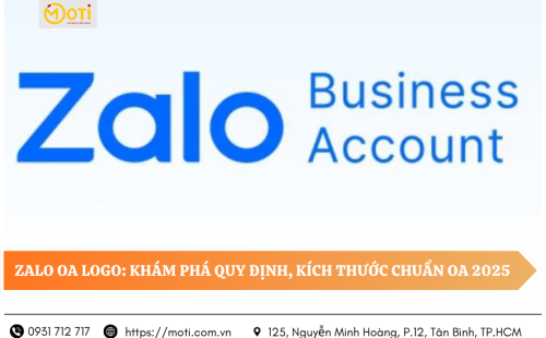 Zalo OA logo: khám phá quy định, kích thước chuẩn oa 2025