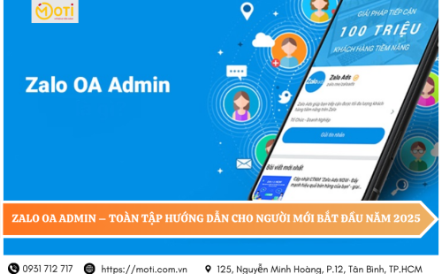 Zalo OA Admin – Toàn tập hướng dẫn cho người mới bắt đầu năm 2025