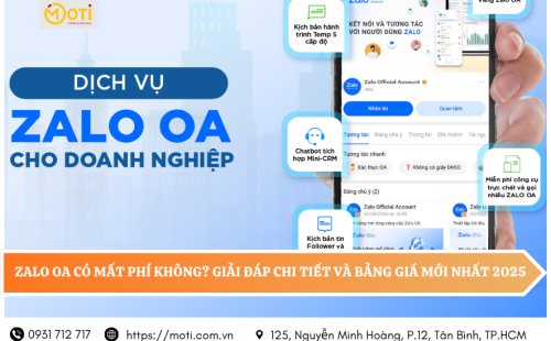 Zalo OA có mất phí không? Giải đáp chi tiết và bảng giá cập nhật mới nhất 2025